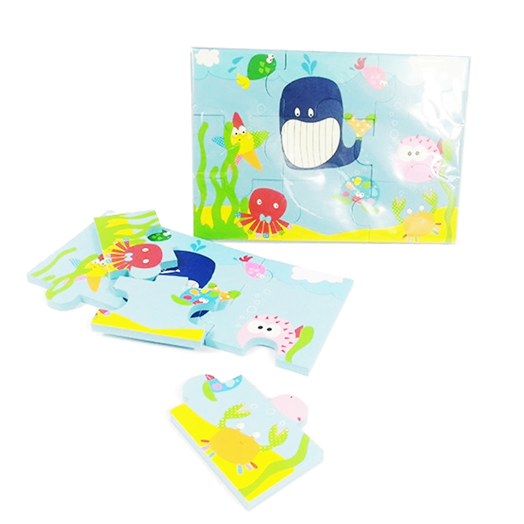 Сделано в Китае zabawki dla dzieci животных головоломки Ассорти 3d baby shower eva пены плавающей Осьминог для ванной игрушка организатор набор
