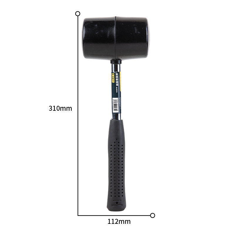 Для кулинарно-деликатесной продукции инструменты DL5624 Heavy Duty 12/16/24oz резиновый молоток для напольной керамической плитки резиновый молоток
