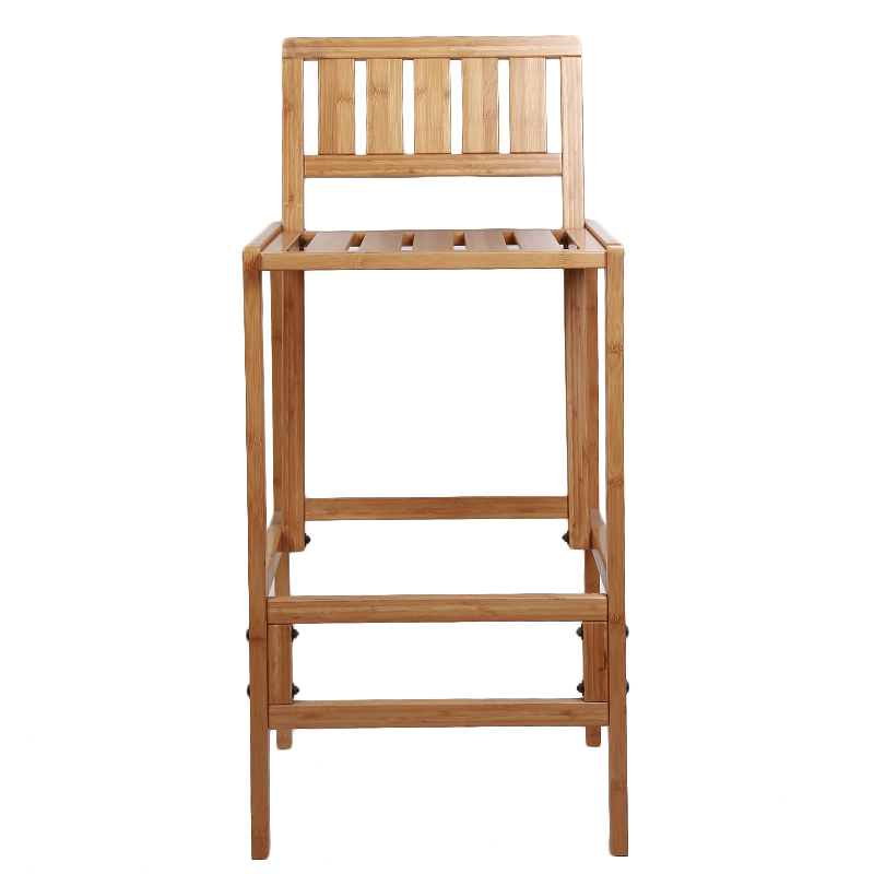 Made in China high quality wholesale Bamboo qualities of bamboo Bar chair pure natural wood