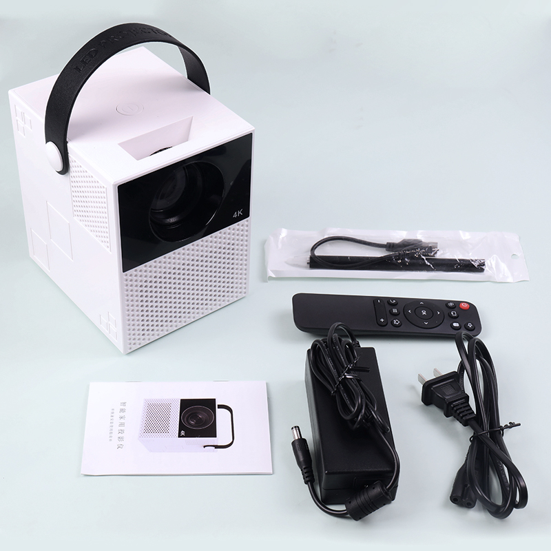 Y2 Mobile Phone Android 9.0 Bluetooth 4.0 mini portable projector 1080P Support 4k projector