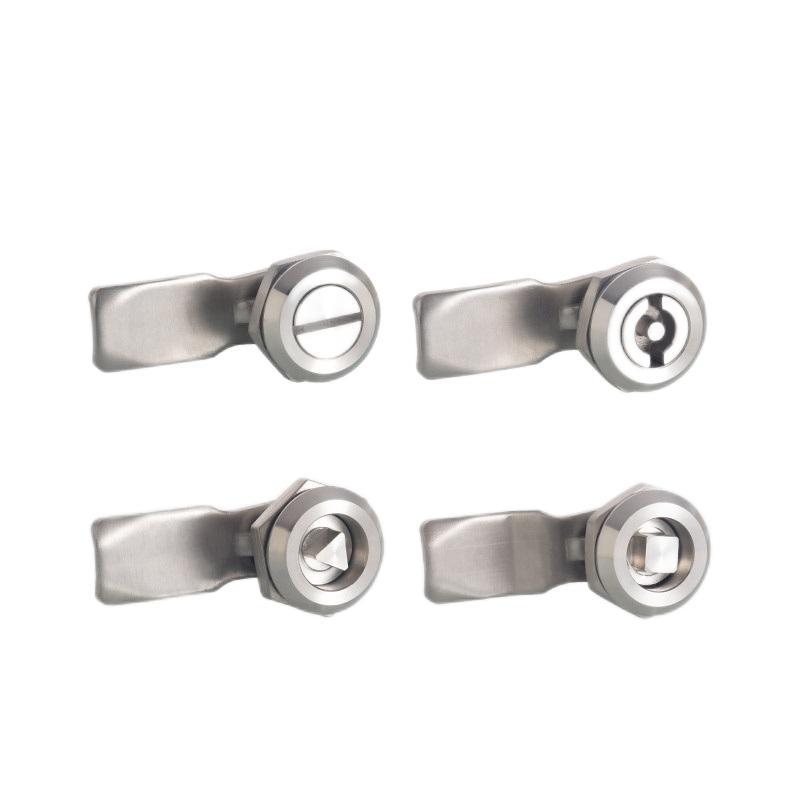 Tubular Key Cabinet Cam Locker Zinc Alloy Industrial Electronic Box Triangle Cylinder Quarter Turn Cam Lock