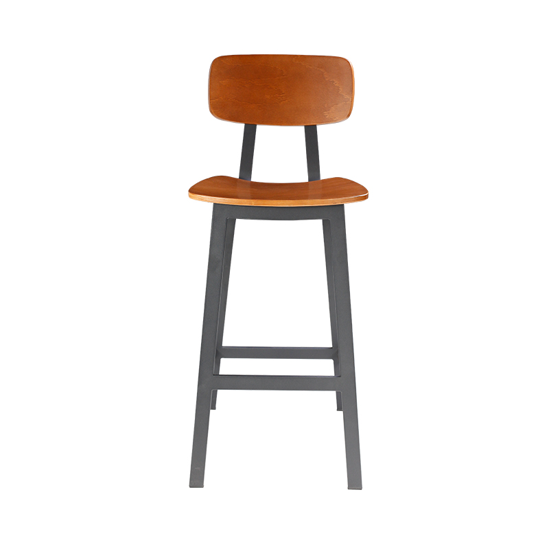 Supporting manufacturers restaurant furniture modern metal high chairs