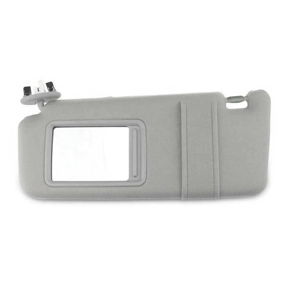 Gray Sun Visor for 2007-2011 Camry Driver Side With Sunroof and Light 74320-06800-B0