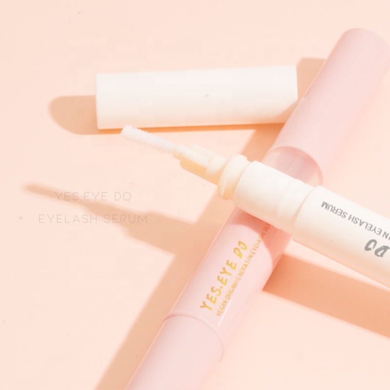 Black Eyelash Growth Liquid Extension eyelash volume eyebrow serum private label custom logo eyebrow growth wholesale small MOQ