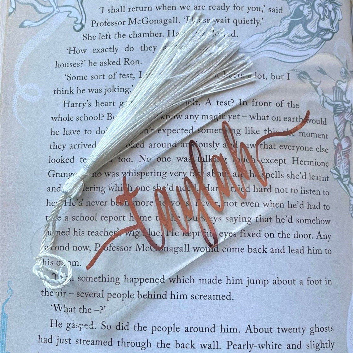 Custom Clear Acrylic Rectangle Bookmarks, Modern Lucite Bookmarks, Blanks