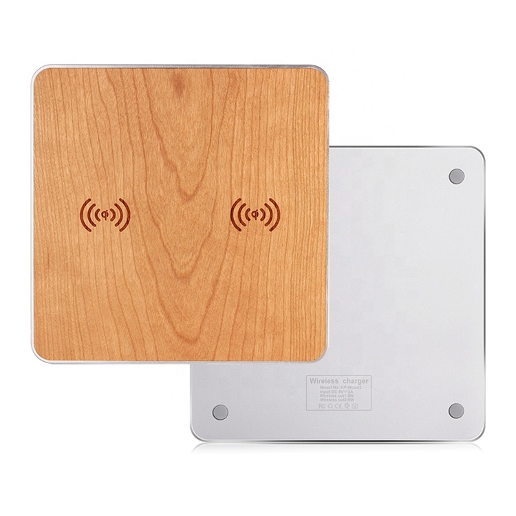 Деревянный универсальный модуль 10w 15w быстрый Кабель с разъемом usb типа c настольная панель беспроводного зарядного устройства для мобильных телефонов с поддержкой qi Беспроводное зарядное устройство
