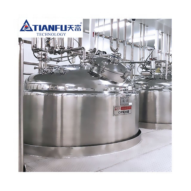 Tianfu технологии CIP-2000L Автоматическая фармацевтическая или Косметика очистки CIP система