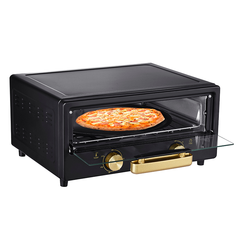 12 Inch Pizza Oven With Pizza Pan and Bake Rack Pizza Maker With UKCA