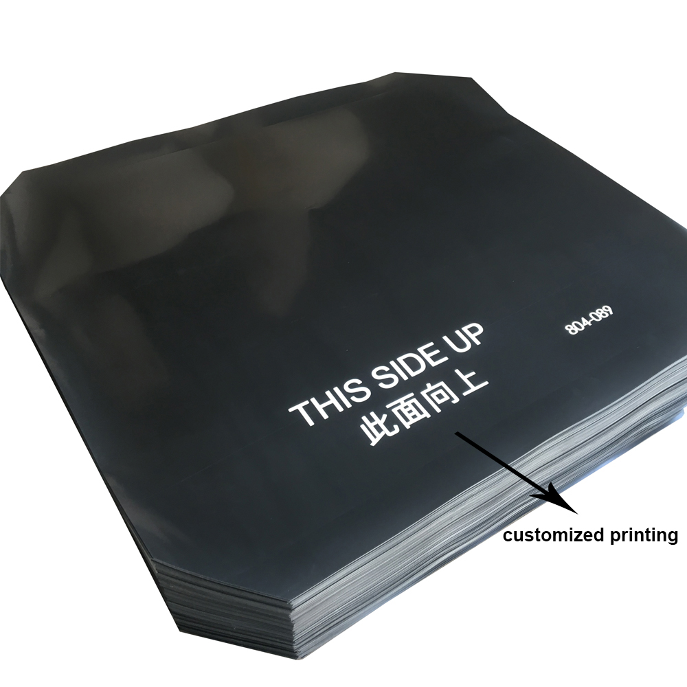 Heavy Weight High Tensile Strength Black Hdpe Plastic Slip Sheet