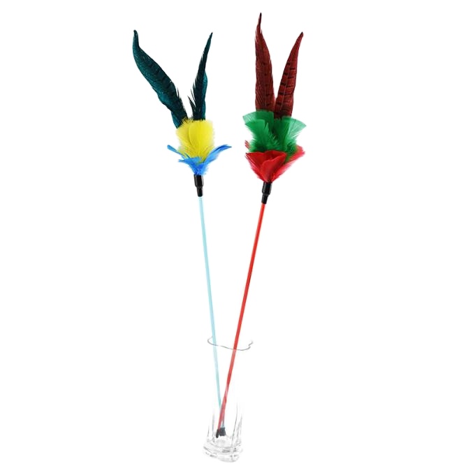 cat interactive toy,cat toy feather