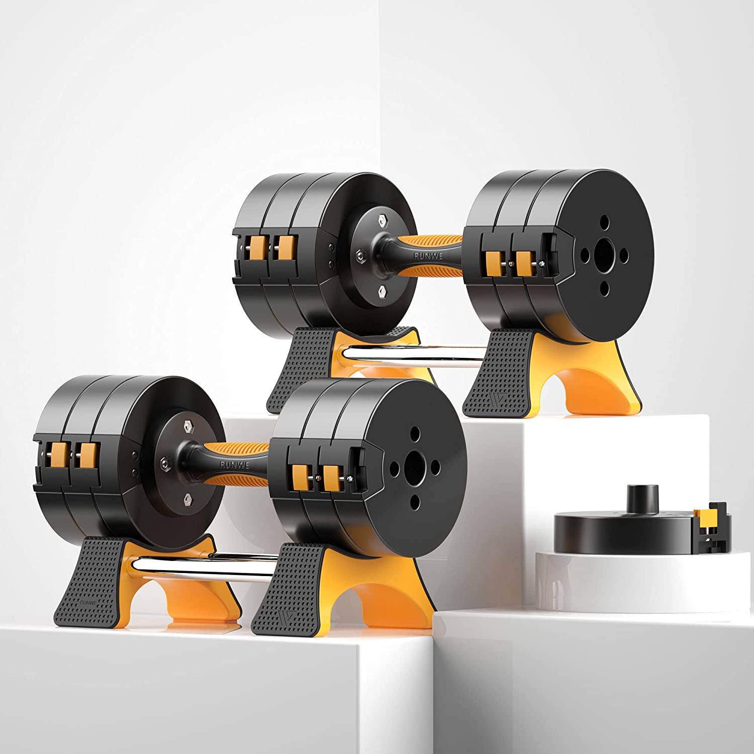 BunnyHi YL055 Dumbbel Gym Weight Dumbbell Set Adjustable Mancuerna Ajustable Dumbbell Mancuerna
