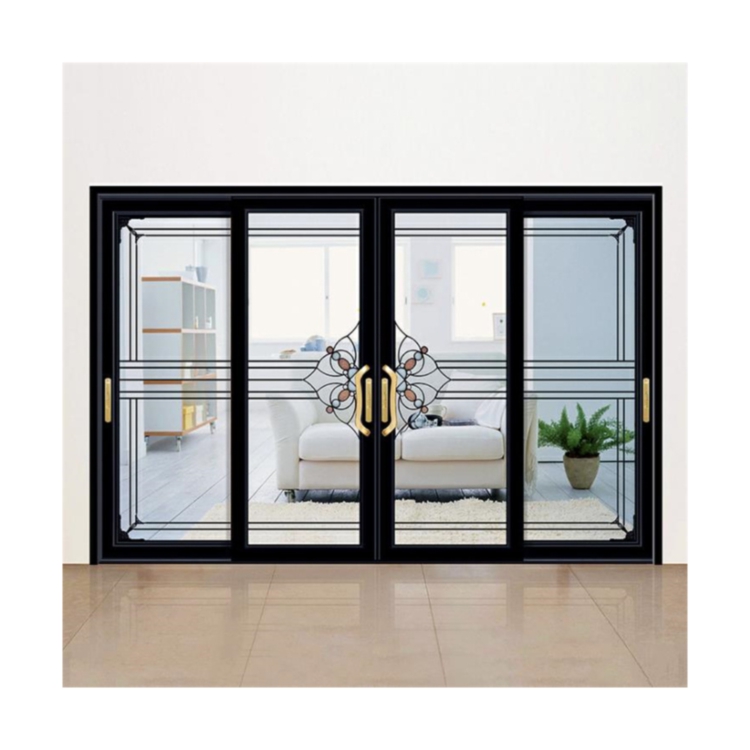 Save Cost Balcony Sliding Doors Manufacturer French Doors Sliding Hot Sale Soft Close Slide Door