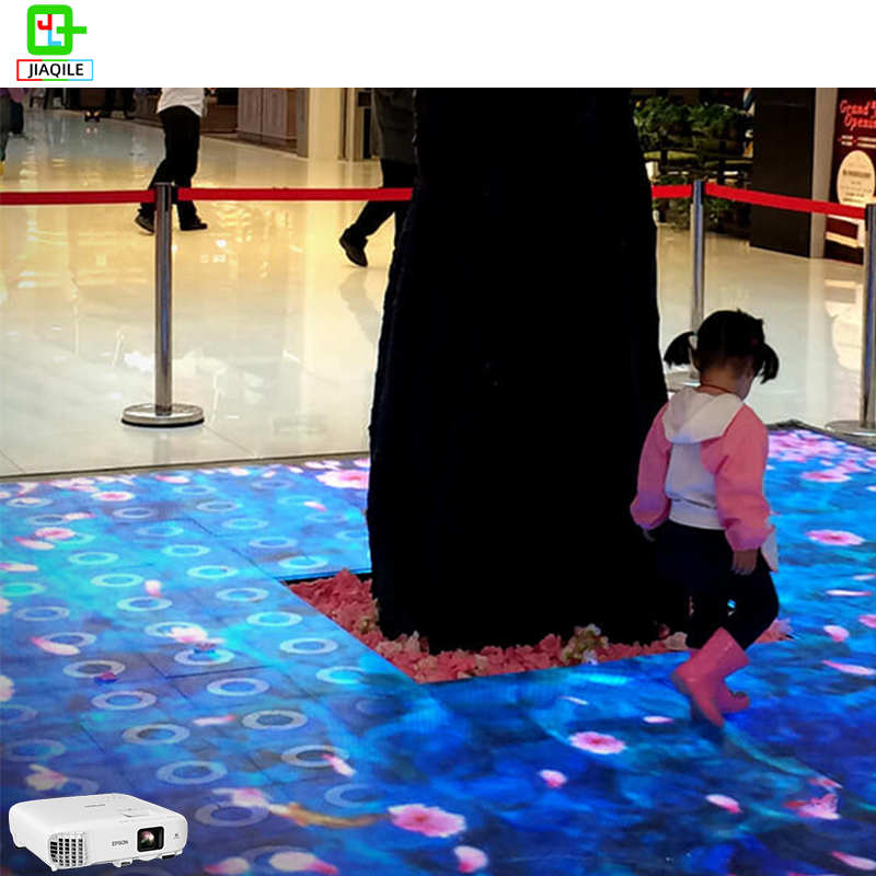 Interactive Museum immersed projector 3D holographic software system projection