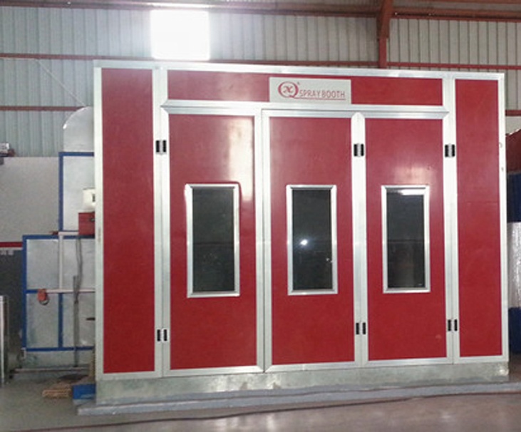 CE Approved Diesel Heating Auto Paint Booth