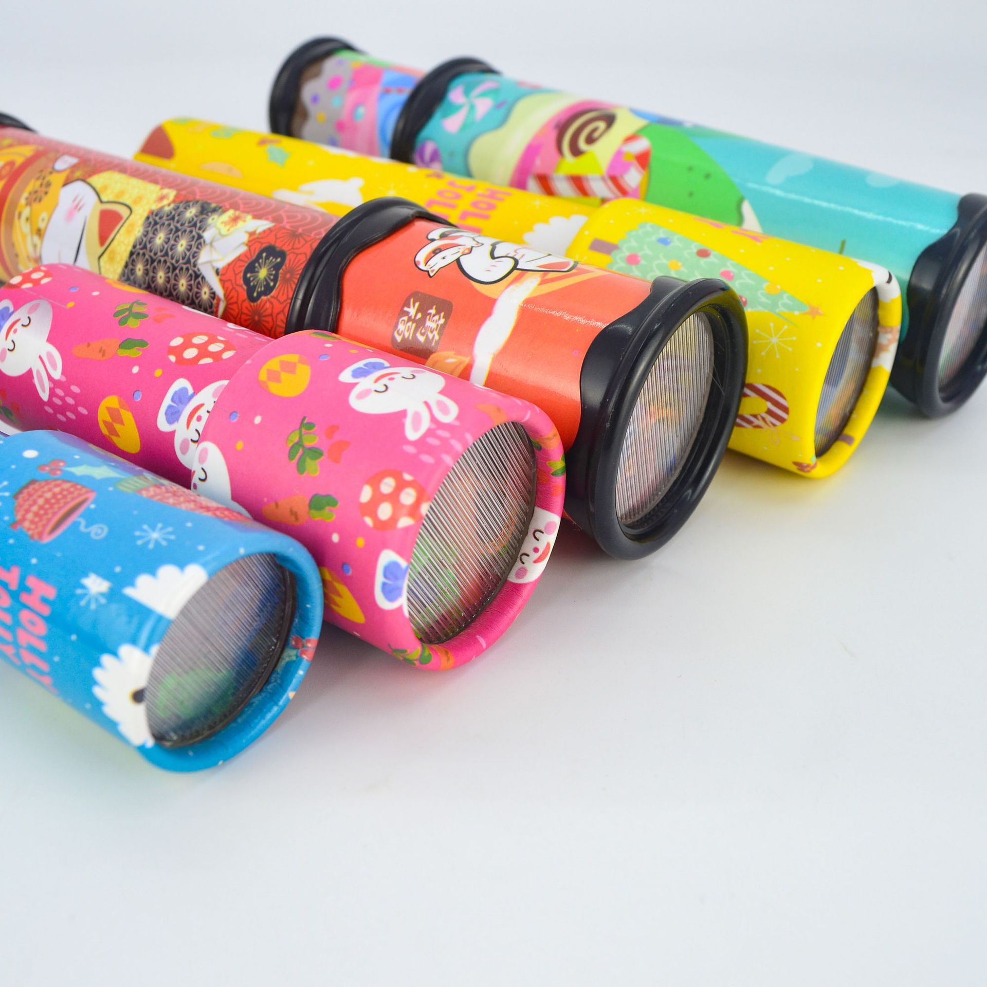 Children's Rotating Kaleidoscope Science And Education Experimental Toy Paper Creative Gift