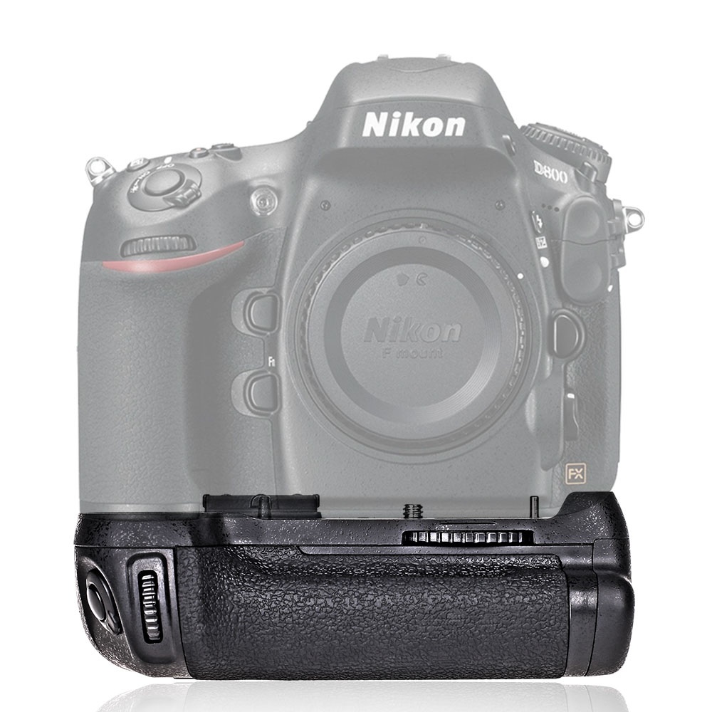 Цифровая зеркальная камера с полной рамкой, Батарейная ручка для Nikon D810 D800E D800, сменная MB-D12, работает с EN-EL15 батареей