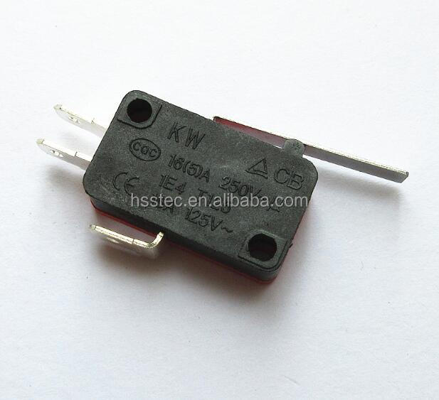 Микропереключатель с ручкой KW7-1 V-152-1C25 медный контакт 5A250V концевого выключателя