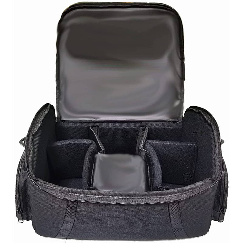 Newest video camera bag travel case crossbody camera pouch purse large camera lens gadget bag