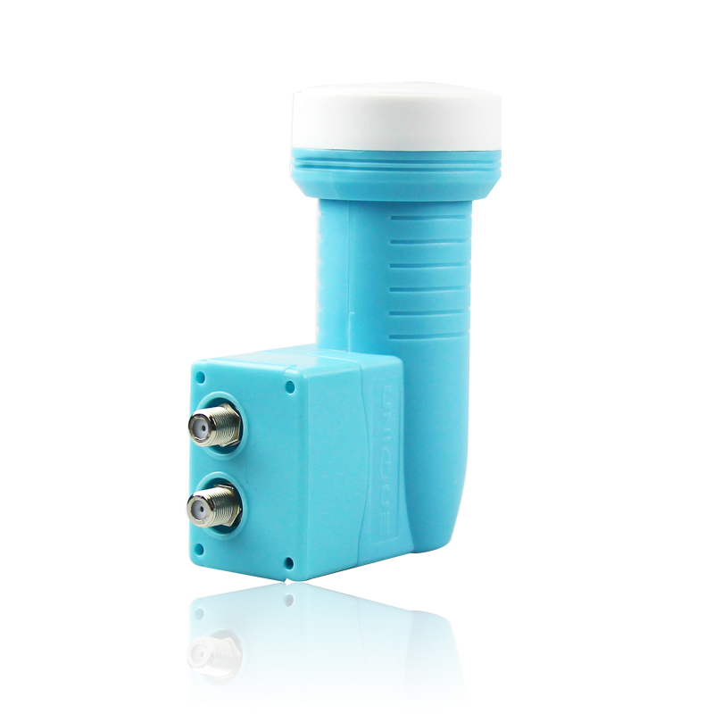 OPENSAT 2021 high quality good price universal ku-band twin LNB for Europe/America market