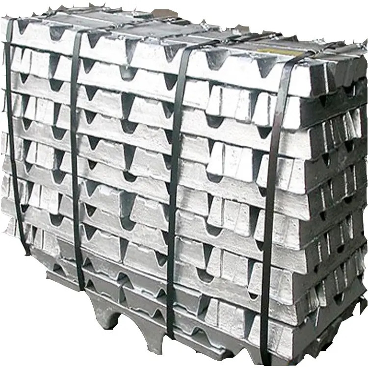 Aluminum Ingot A356.2 A7 99.7% And A8 99.8% Aluminium Alloy Ingot CHINA Origin Pure Metal 99.994% Aluminum Zinc Alloy Ingot