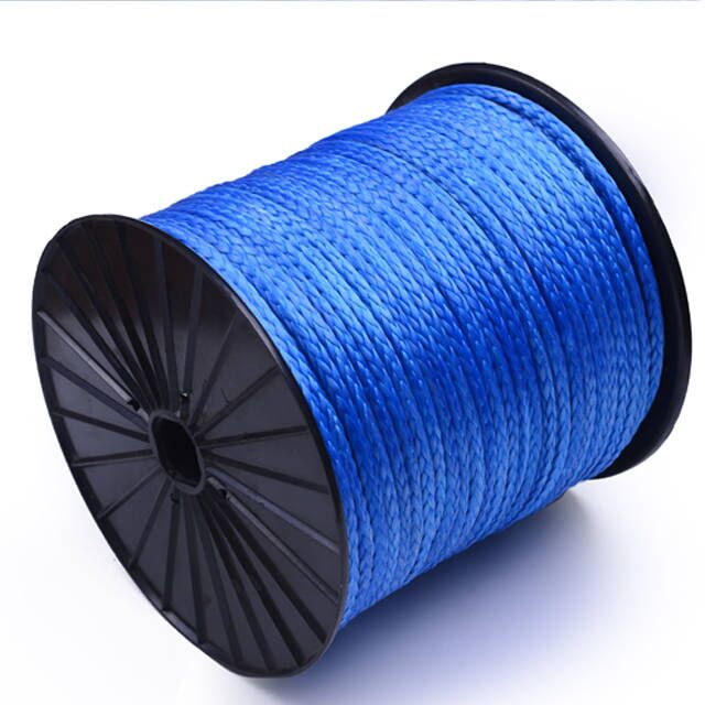 12 strands fishing rope with high strength uhmwpe