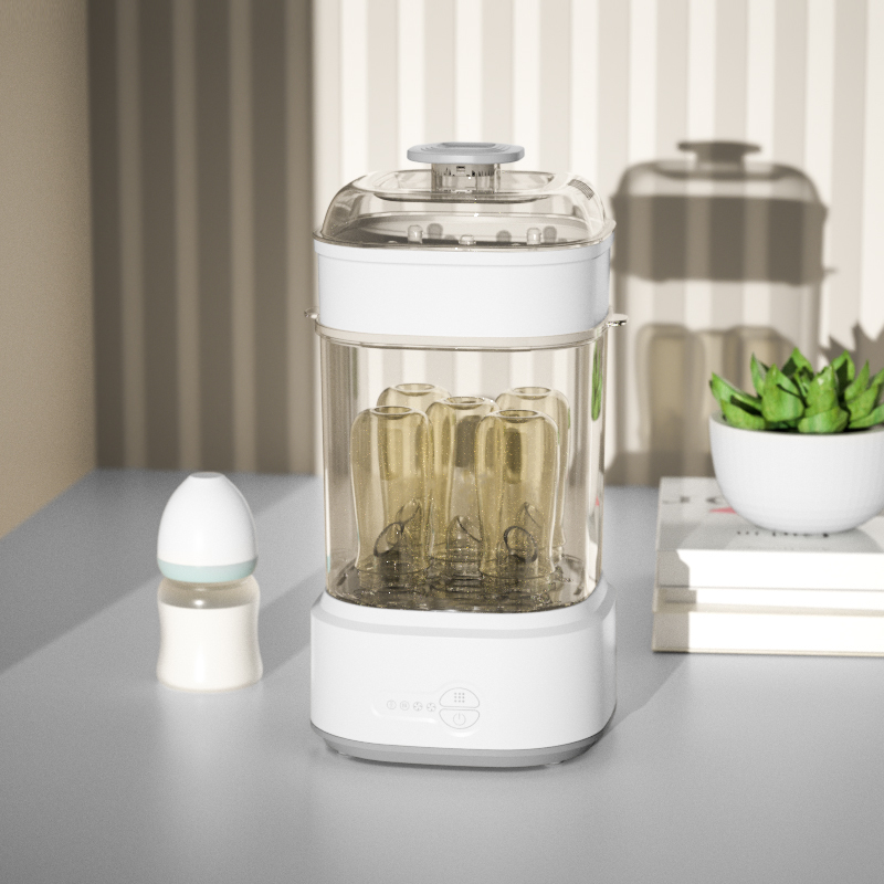 Manufacturer Portable Mini Electric Baby Feeding Steriliser Steam Bottle Dryer