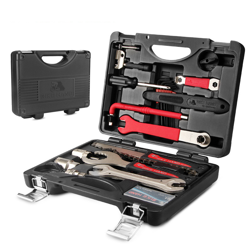 BIKE HAND 18 in 1 Bicycle Repair Fix Tools Kit Box Multi-function Tools   Maintenance Bike Tools Kit