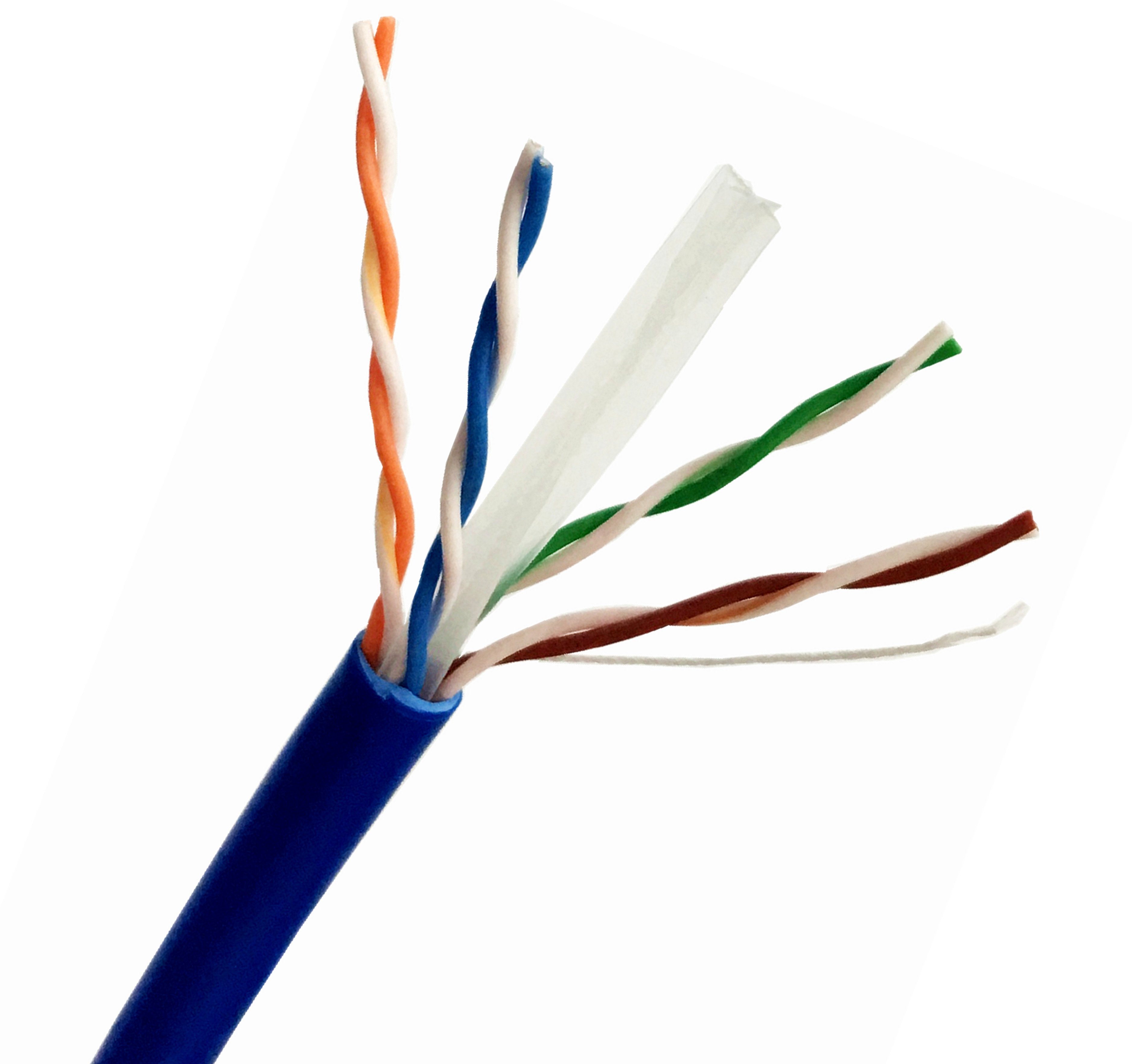 Кабель utp ftp lan для сети и камеры видеонаблюдения, 23 AWG, 4P, для помещений и улицы, cat6 cat6e