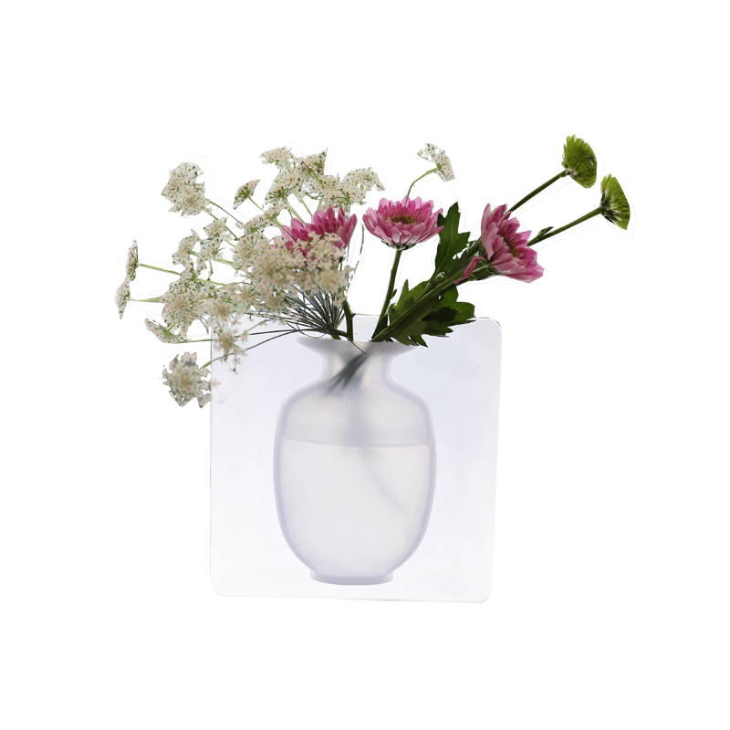 2021 trend Clear glass planter Home decorating Sticky flower vase