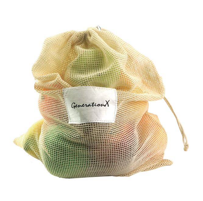 Горячая продажа Хлопок Сетка drawstring сетка сумка Овощной Фрукты Упаковка Сумка