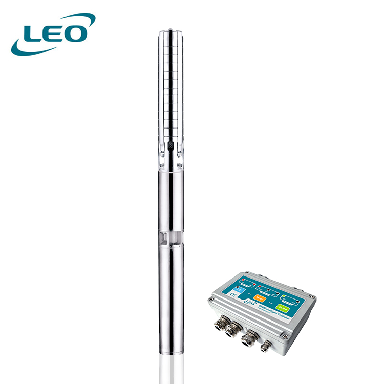 LEO 4LPS 4 "AC/DC погружной водяной насос на солнечных батареях с MPPT контроллер