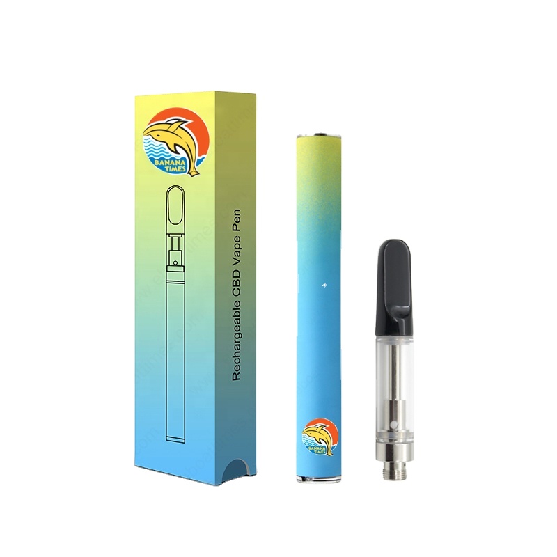 Wholesale Bananatimes cartridge packaging UV coating vape packaging kit childproof vape packaging