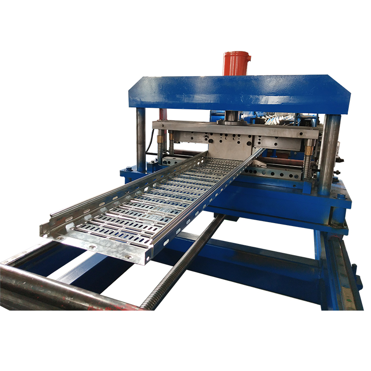 Guaranteed Quality Full Automatic Production Line Perforated Type Cable Tray Roll Forming Machine For Sale