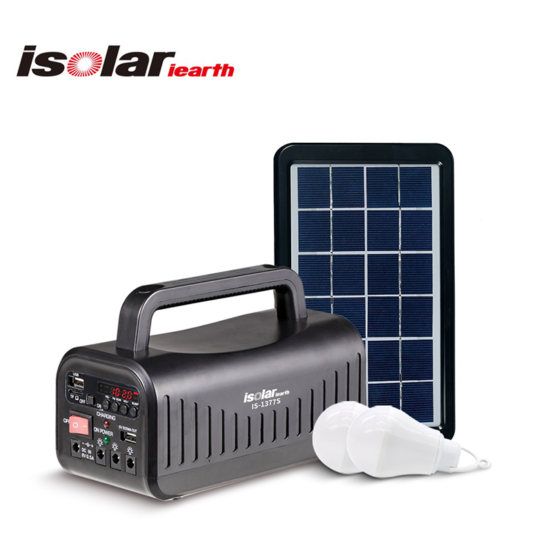 Battery Controller Solar Panel For Camping Charging Lighting Use Portable Solar System