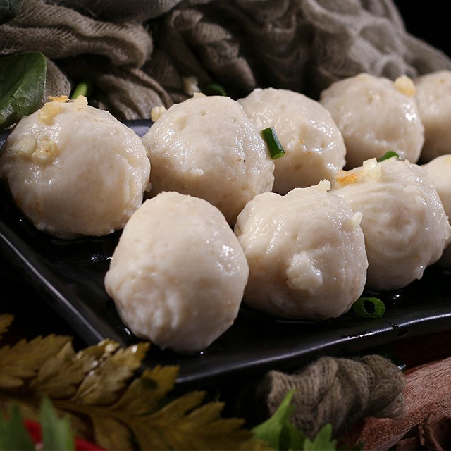 Аутентичный вкус ручной работы рыбные шарики специальные свежие рыбные шарики