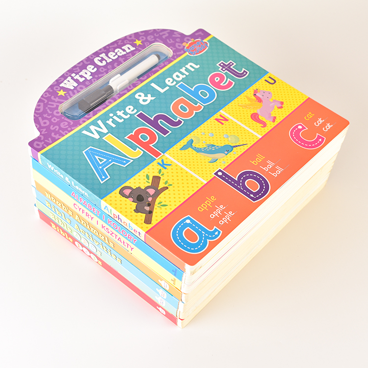 Best Design english picture book Personalized Colorful Fine Workmanship writing board book for children