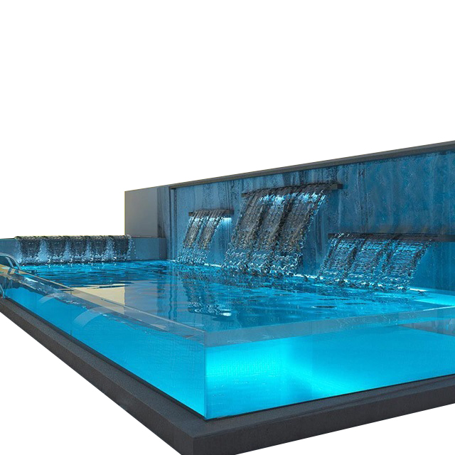 PG прозрачный открытый акриловый бассейн УФ-стекло для окна Piscine