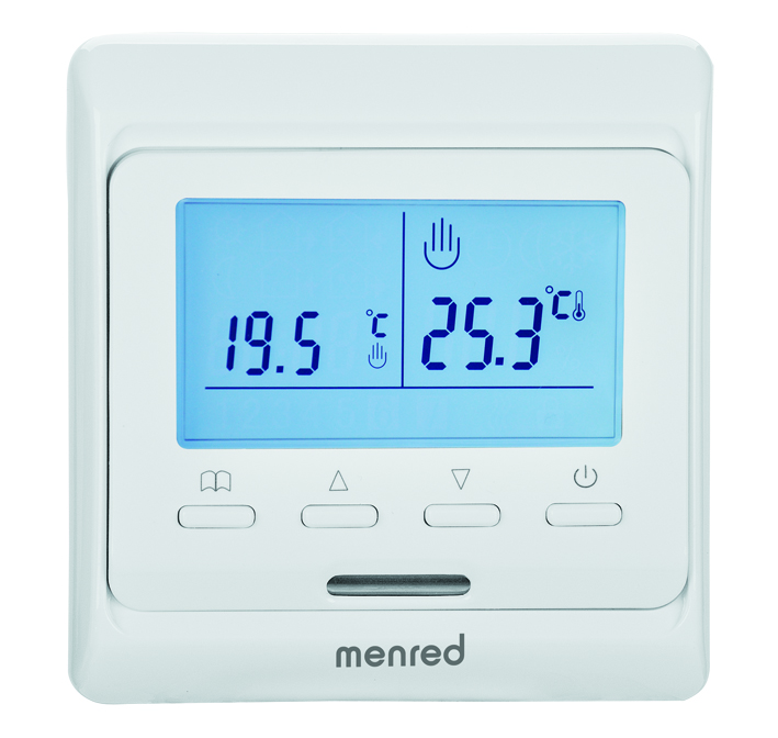 E5... Weekly Programming Thermostat Floor Heating Systems Free Spare Parts 1 YEAR Onsite Training Anti-flammable PC N/A