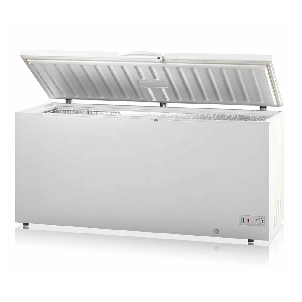 560L коммерческих DC 12V 24V Солнечная приведенная в действие глубокое морозильное вместилище