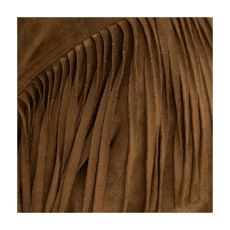 Wholesale Price Stretch knitted Faux Double Sided Suede 400gsm 10% Spandex 90% Polyester Faux Bull Suede Stamping Foil Fabric