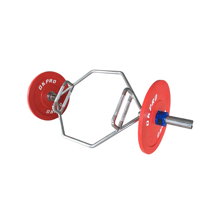Weightlifting Barbell Trap Bar Weight Lifting Hex Bar Shrug Bar