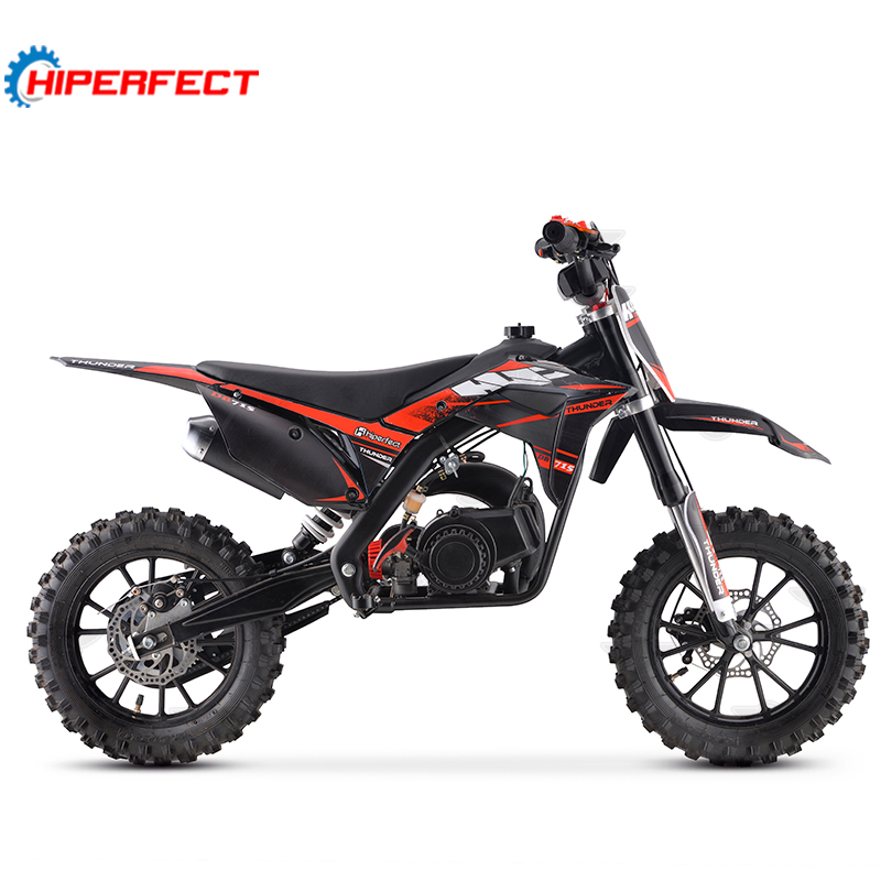 HIGHPER приведенный в действие газом Мини Мото 50cc измельчитель для мотокросса, для езды на мотоцикле, мини дети игрушка мотоцикл, 2-х тактных детей Байк