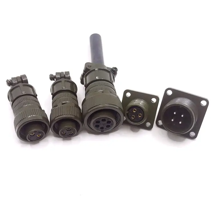 Factory Supply MS3100 MS3101 MS3102 MS3106 MS3108 Cable Plug Box Mount Receptacle Military Aviation Amphenol Connector MS5015