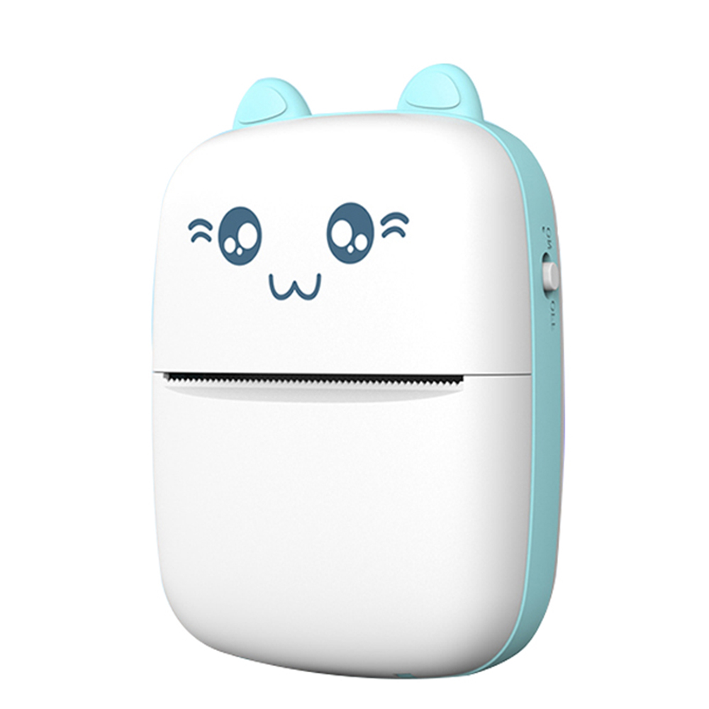 Portable Notes Printer 55mm Mini Pocket Wireless Thermal Photo Image Mobile Printer for All Smartphone