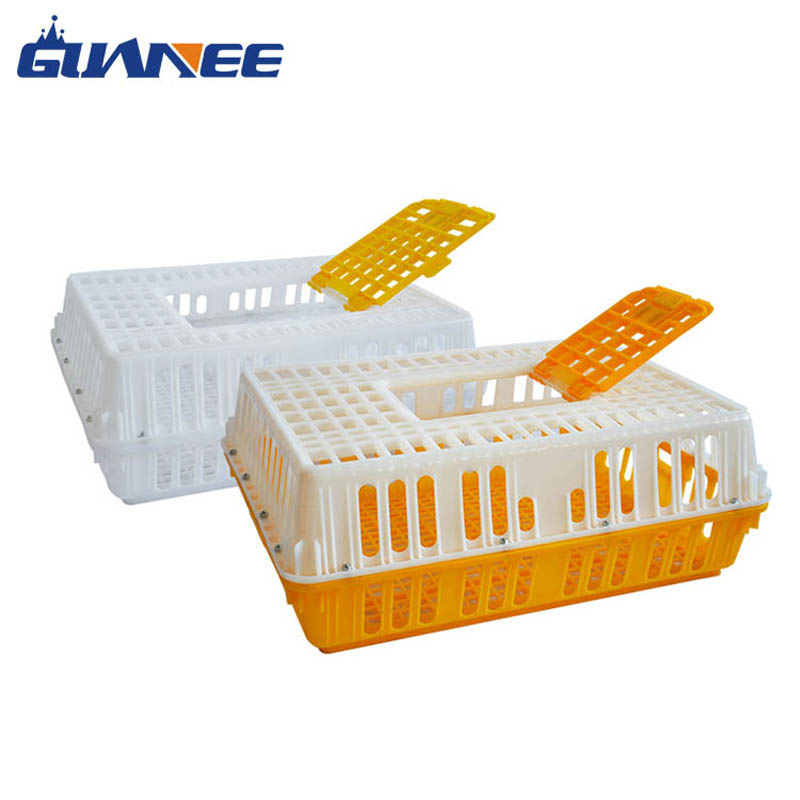 Factory price farm equipment High capacity plastic cages to transport live chickens