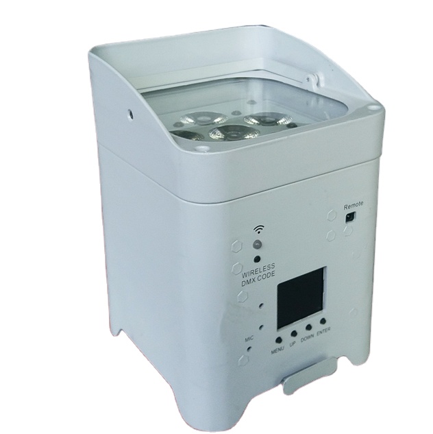 Чёрная Пятница! 6*18 Вт RGBWA + УФ 6IN1 WDMX LED PAR-прожектор на аккумуляторе