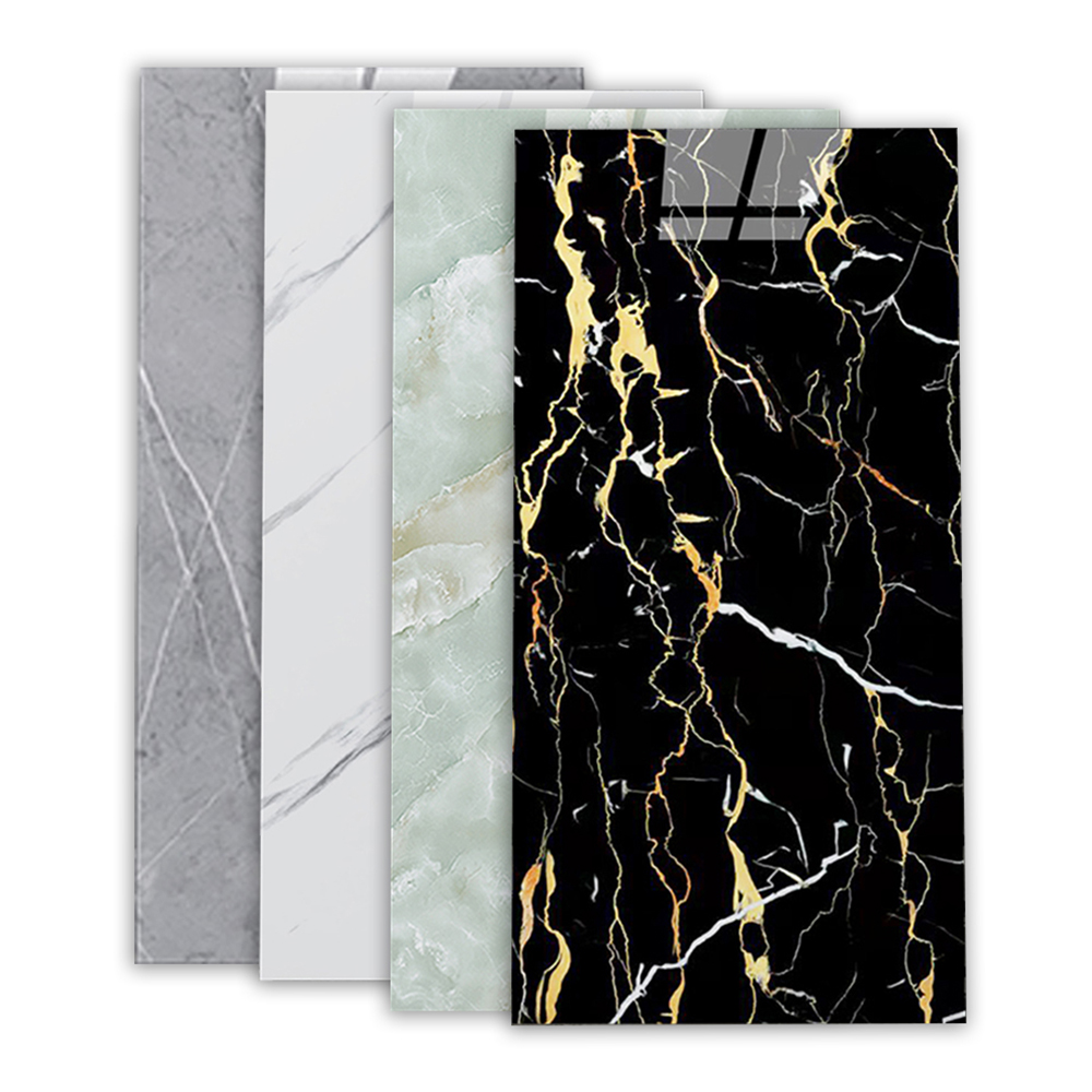 Kitchen Bathroom 3d Pe Foam Waterproof Self Adhesive 3d Marble Wall tiles Sticker
