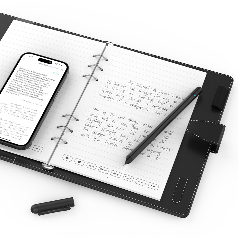 Newyes APP Smart Pen Wireless Connection Multifunction Digital Smart Notebook Digital Planner Agenda