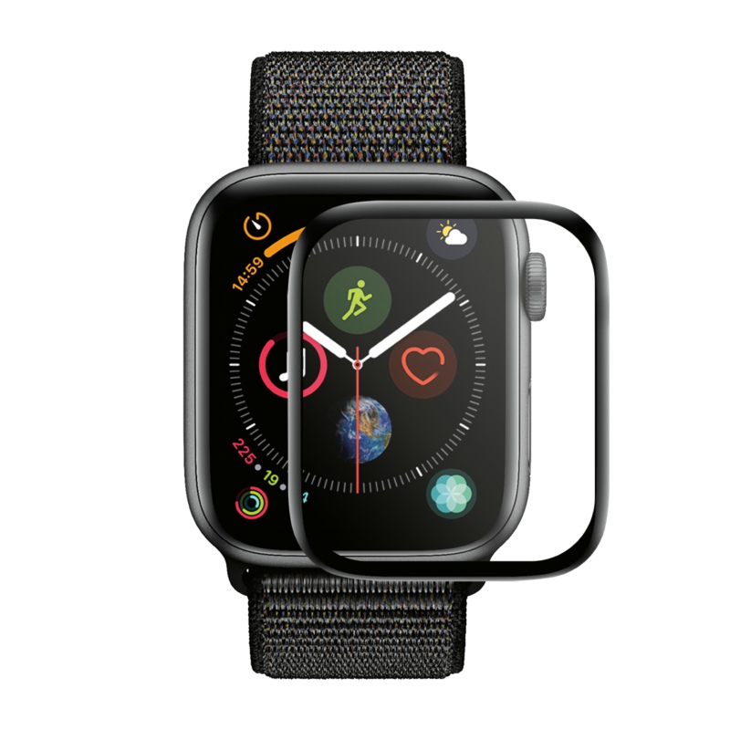 3D полное покрытие от края до края закаленное стекло Защита экрана для Apple watch для iwatch 40 мм 44 мм