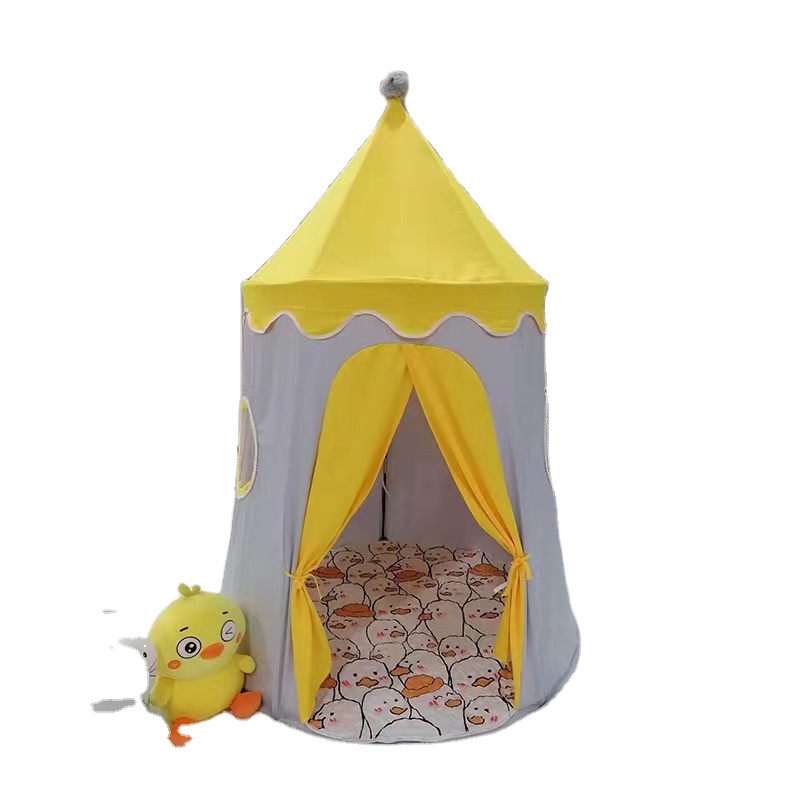 Indoor Outdoor Castle Pop Up Kids Playhouse Kids Baby Game Portable Princess Castle Play Tent